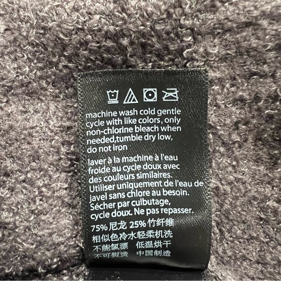 Barefoot Dreams CozyChic Lite Long Robe S / M Medium Women's Carbon Gray Soft - Picture 5 of 11